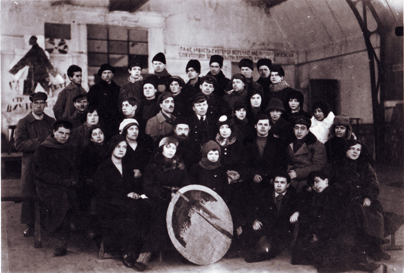 Преподаватели ВХУТЕМАС в 1920 г. (MOMus / Costakis Collection)